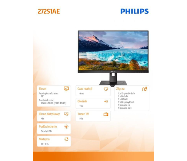 Philips 272S1AE/00 - 652159 - zdjęcie 6